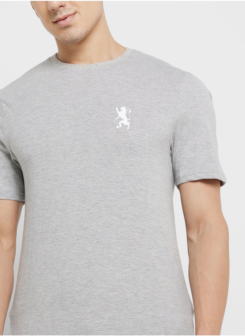 Seventy Five - Emblem Badge Tee - Image 1