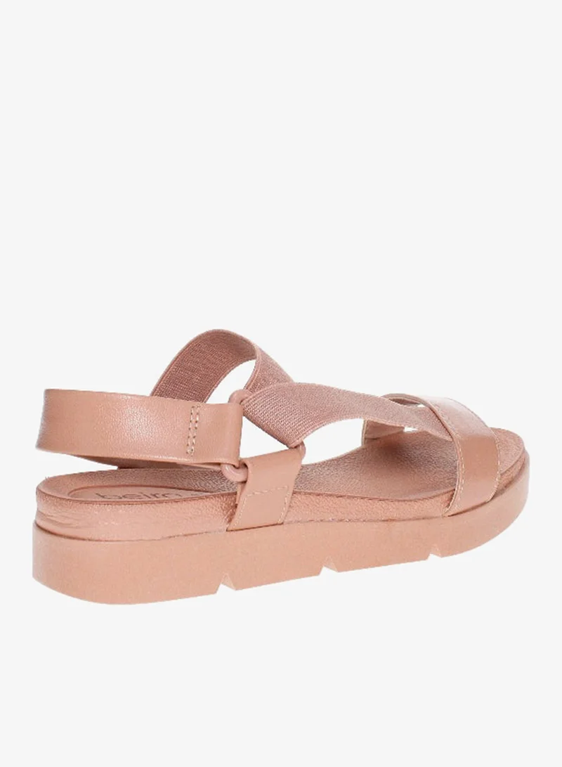 Beira Rio  Beira Rio Ladies Flat Sandals Beige | Made In Brazil for Women | Best Price UAE