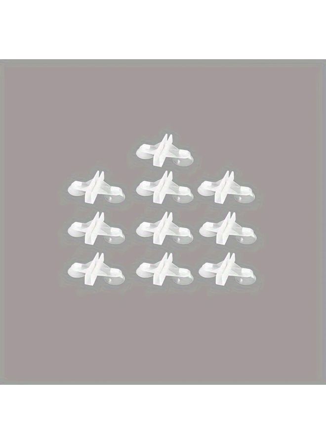 Black Aquarium Suction Cup Dividers 10pcs Tank Partitioners for Breeding Water Isolation - Image 5