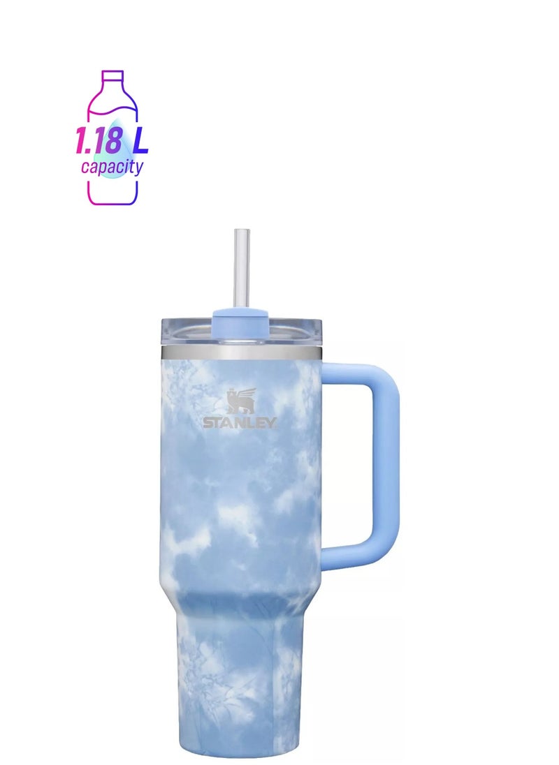 Stanley Stanley Quencher H2.0 FlowState Stainless Steel Vacuum Insulated Tumbler with Lid and Straw for Water, Iced Tea or Coffee, Smoothie and More, ,Thermobecher limited Edition,40 oz  - Image 1