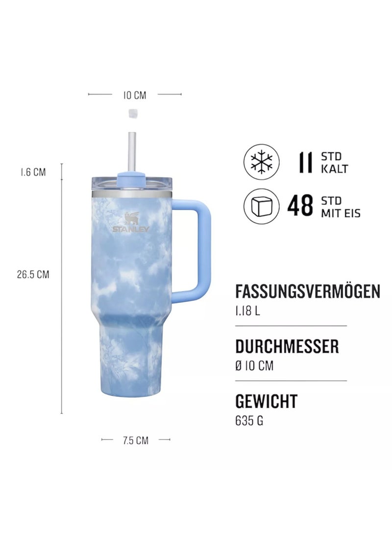 Stanley Stanley Quencher H2.0 FlowState Stainless Steel Vacuum Insulated Tumbler with Lid and Straw for Water, Iced Tea or Coffee, Smoothie and More, ,Thermobecher limited Edition,40 oz  - Image 4