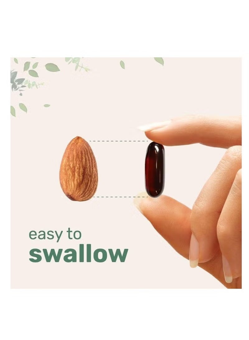 بامكين زيت بذور اليقطين جيلاتينSoftgels 180 كبسولة - Image 3