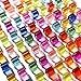 Dinhon 100 Pcs Acrylic Blocks for Toddler 10 Colors Rainbow Gem Blocks 25x25cm Crystal Cubes Stacking Rainbow Toy for Kids 15 Years Old Light Table Blocks Bulk Birthday Gift - Image 4