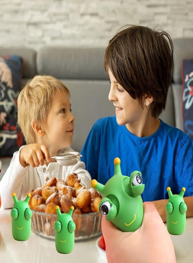 ANAB GI لعبة ANAB GI Caterpillar Pop Bug Fidget Toy، لعبة ضغط لتخفيف التوتر للأطفال والكبار، تخفيف القلق الحسي، عبوة من قطعة واحدة - Image 5