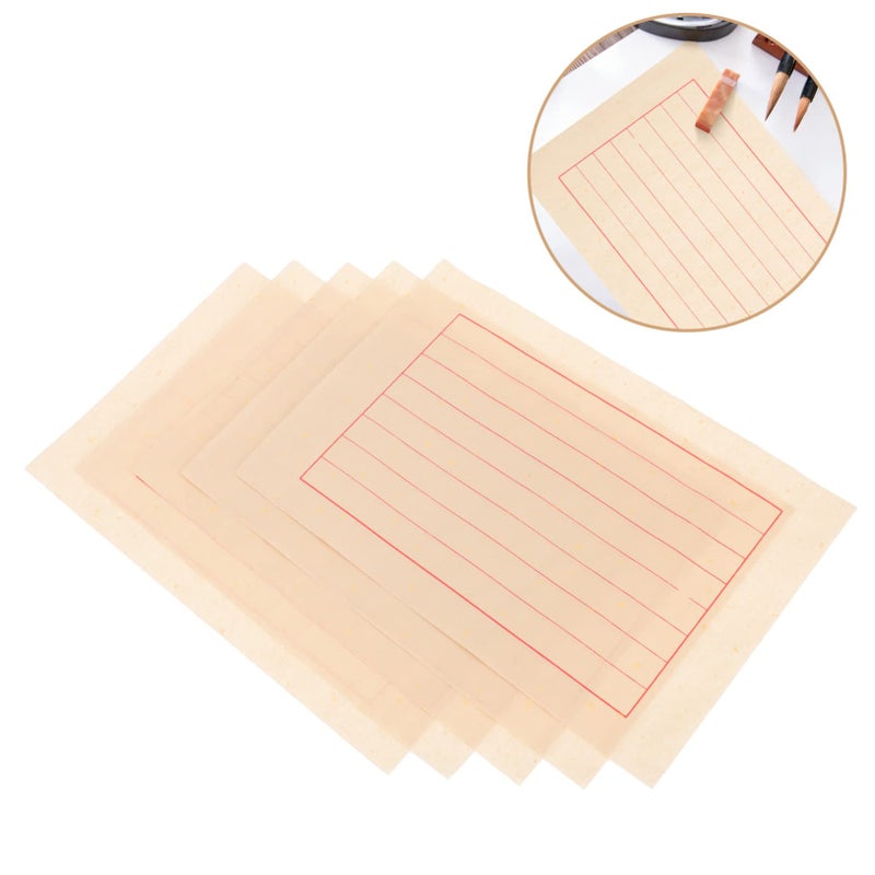 Uonlytech 50 Sheets Chinese Calligraphy Xuan Paper Ink Resistant Art Supplies - Image 5