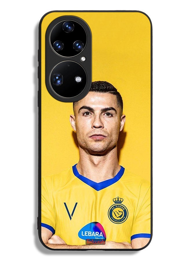 Tolwak Huawei P50 Pro Protective Case Cover Cristiano Ronaldo - Image 2