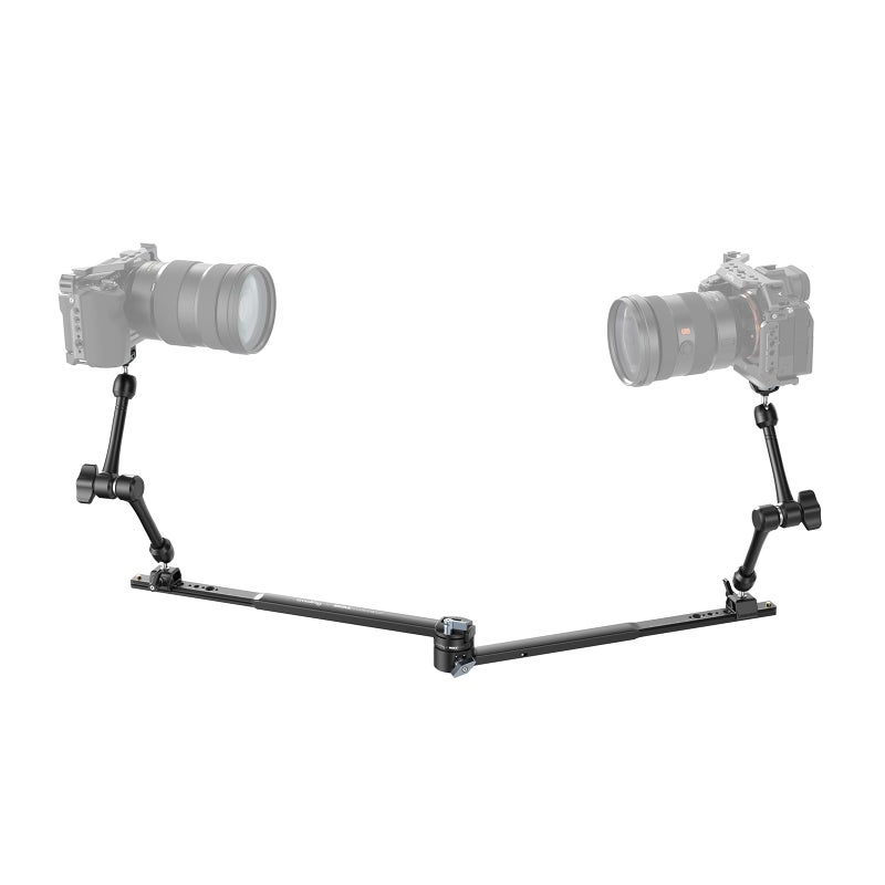 SmallRig x Mikevisuals Tracking POV Kit Camera Shooting Bracket NATO Extendable Arm by 360 Extension Range 276195in for Couples PhotographyTripod Mode MaxLord 3kg one end MD4362 - Image 2