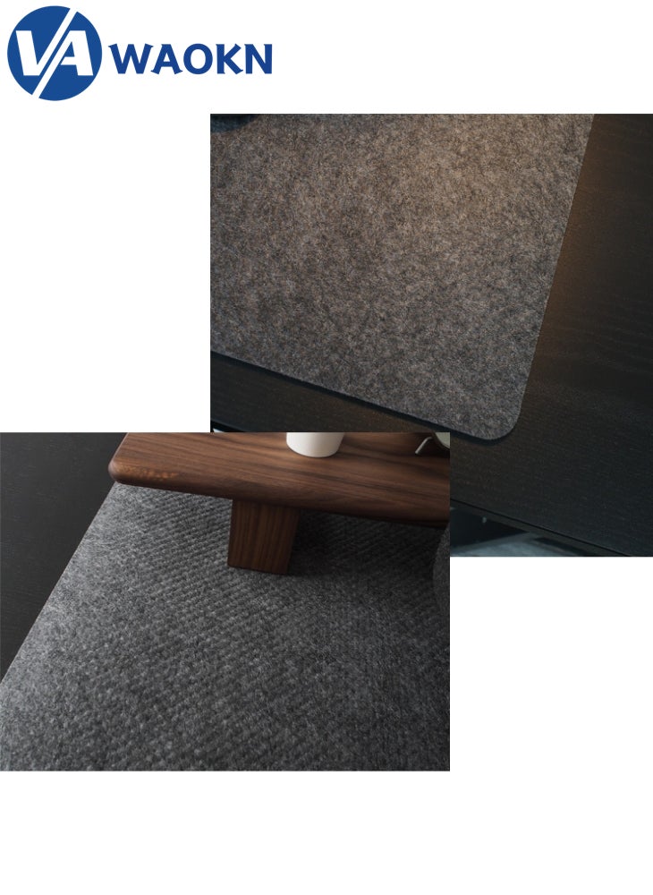 WAOKN - Large Gaming Mouse Pad XL Anti-Skid Mousepad Large Keyboard Mouse Pad Desk Mat Surface Plush Mouse Pad - Image 1