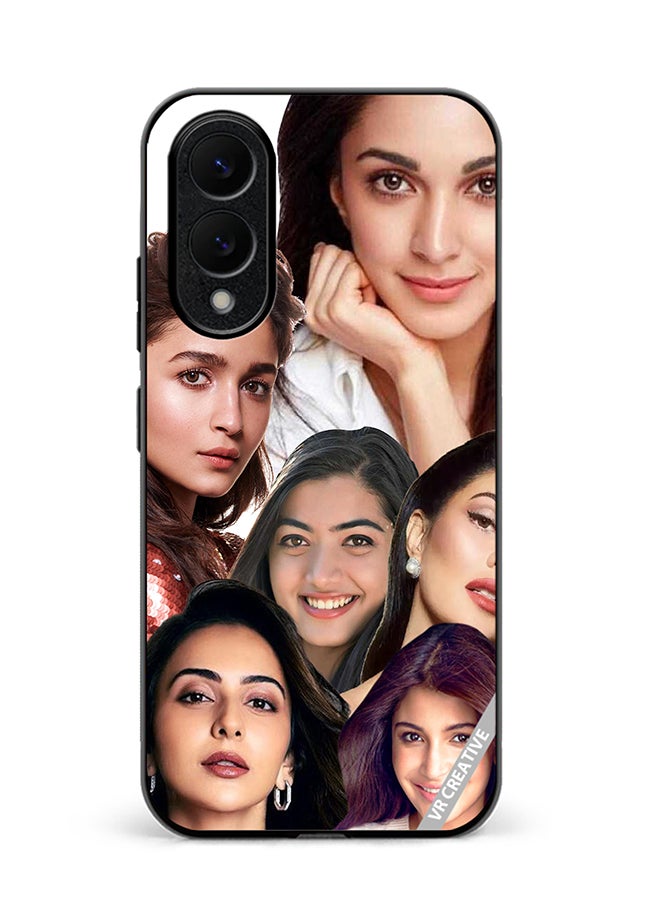 Protective Case Cover For Samsung Galaxy S25 Edge Bollywood Actress Design Multicolour