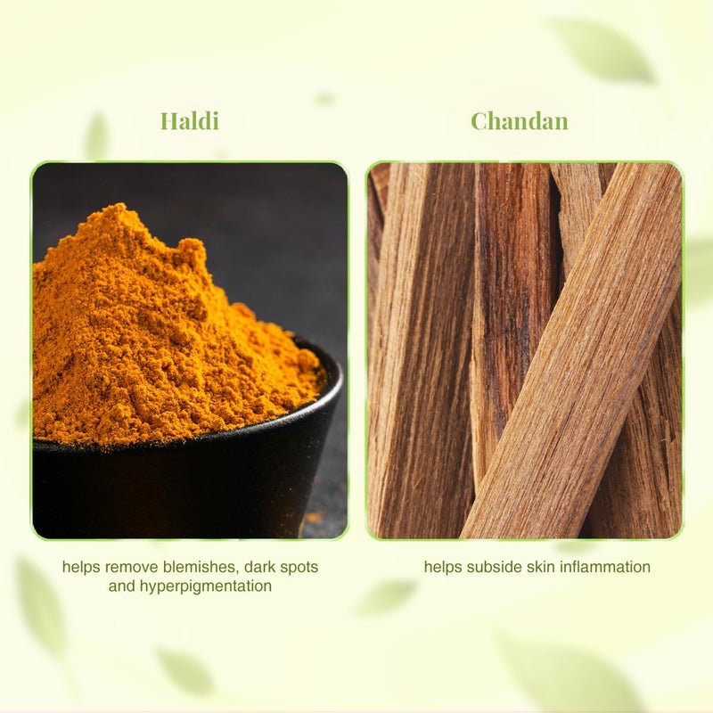 VLCC Ayurveda Haldi and Chandan Facewash- 100ml - Image 4