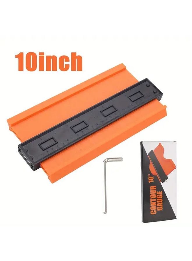 Photo Color Woodworking Contour Gauge Detachable Lock For Precise Shape Copying - Image 1