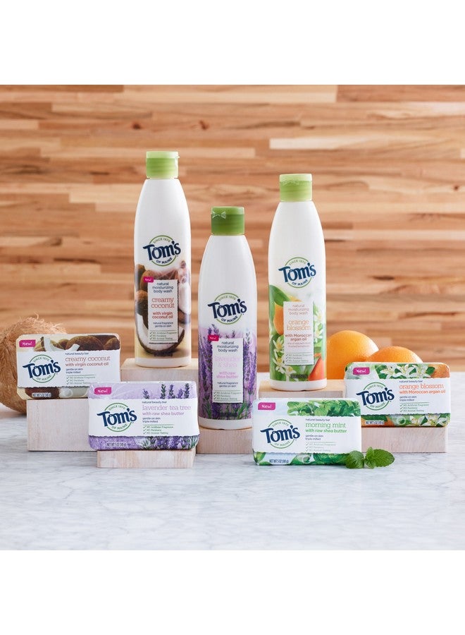 Tom's of Maine Natural Beauty Bar Soap With Raw Shea Butter Mint 5 Oz - Image 5