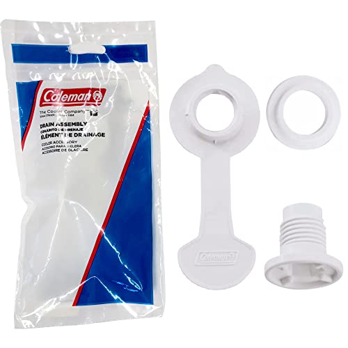 Coleman Cooler Standard Drain Plug Assembly - 1 Inch Shaft Length - Image 1