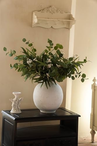 MISSPIN Artificial Flowers with Greenery Stems Faux Plants Indoor Branches for Tall Vase Ultra-Realistic, 11 Pcs Wedding Centerpieces, Home Decor & DIY Bouquets - Image 5