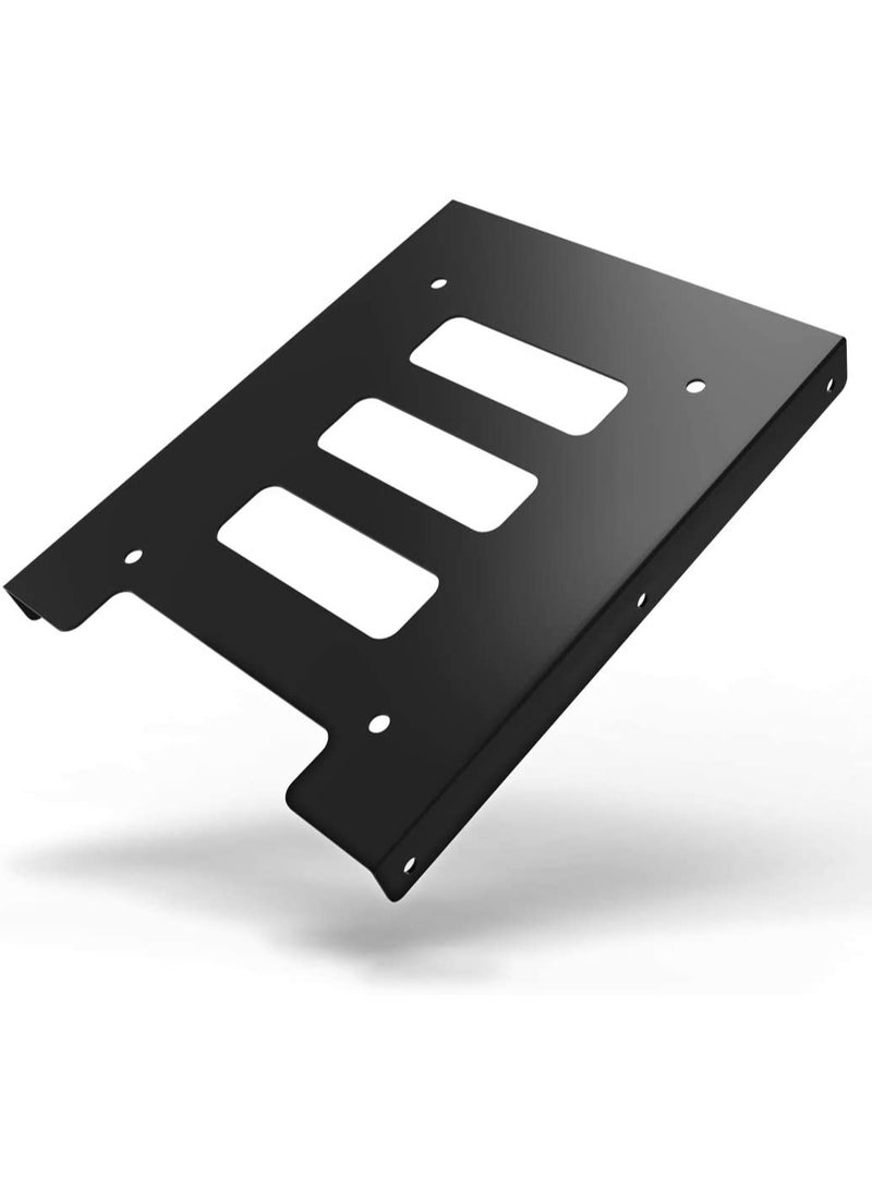 قطعتان 2.5 إلى 3.5 حاملة محرك الأقراص الثابتة من المعدن مع قاعدة تثبيت SSD/HDD للكمبيوتر الشخصي - Image 3