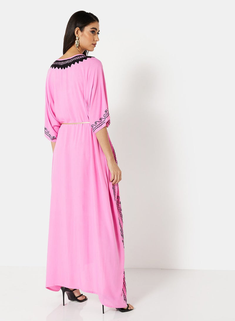 ARABIAN CLOSET EMBROIDERED KAFTAN - Image 2