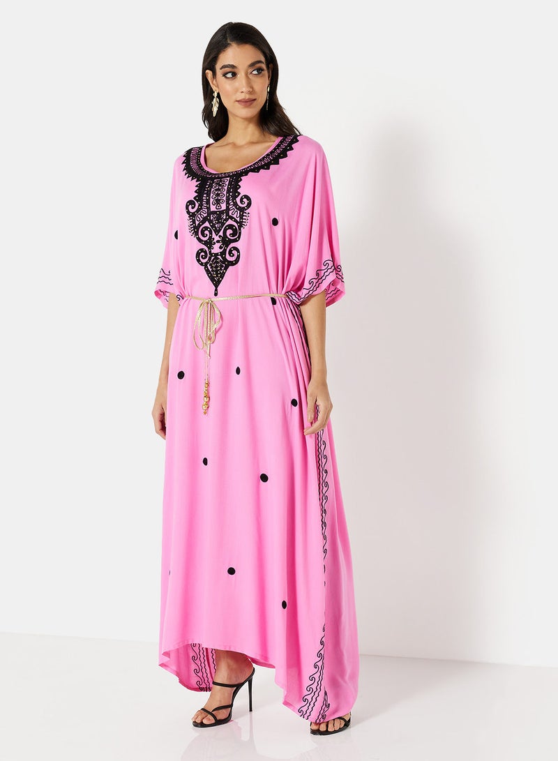 ARABIAN CLOSET EMBROIDERED KAFTAN - Image 1
