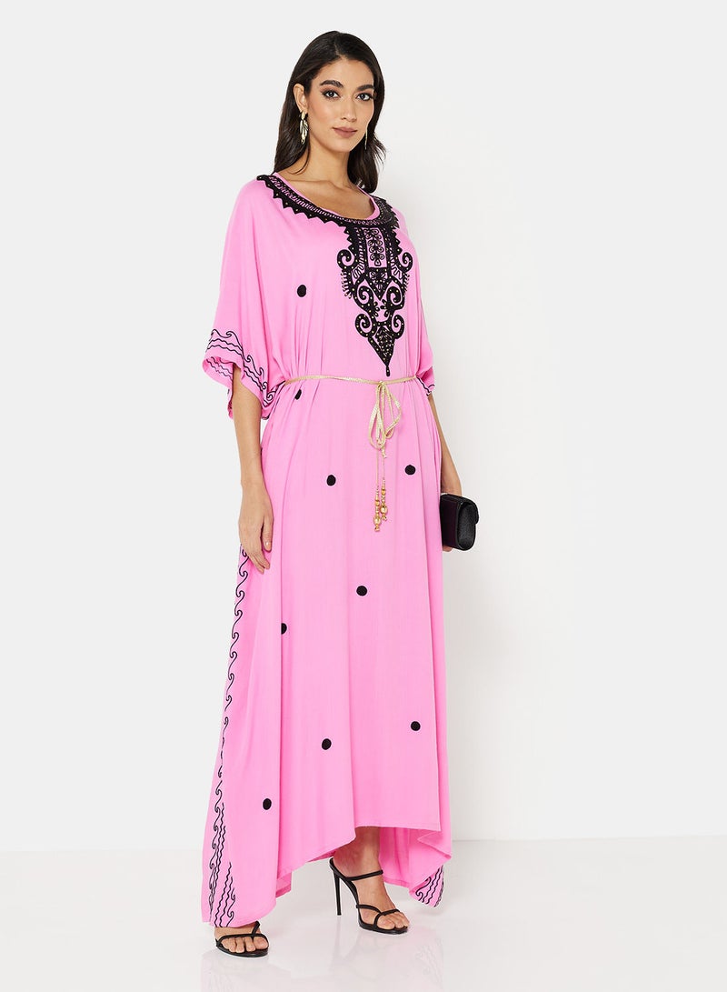 ARABIAN CLOSET EMBROIDERED KAFTAN - Image 5