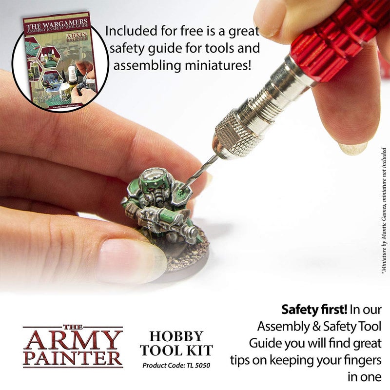 The Army Painter Hobby Tool Kit - 7-Piece Plastic Model Kit Tools for Miniatures with Green Stuff & Model Glue - Beginners Model Building Kits, Model Kit Accessories, Model Tool Kit for Plastic Models - Image 5
