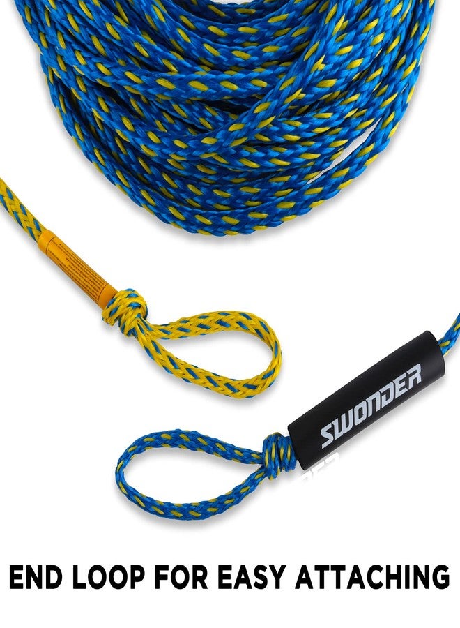 Swonder 2-Section Tow Ropes for Tubing, 1-2 Rider 60FT Ropes for Towable Tubes - Image 5