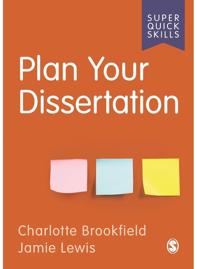 Plan Your Dissertation