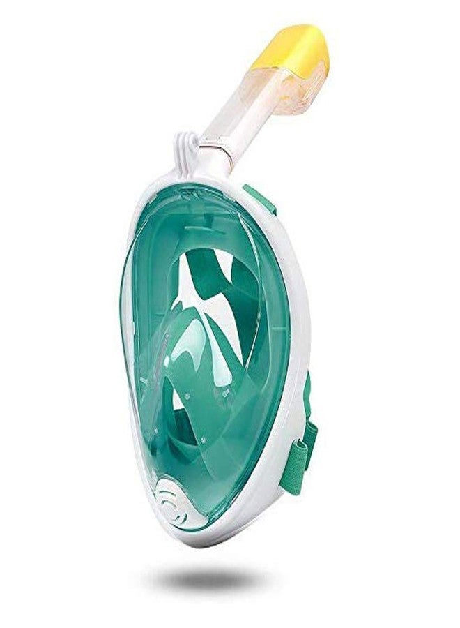 LOMESH Snorkel Mask, Foldable Full Face Snorkel Mask with Detachable Camera Mount, 180 Panoramic View Anti-Fog Anti-Leak Snorkeling Mask Full Face for Adults - Multicolor - 19 x 5.5 x 26.5cm - Image 1