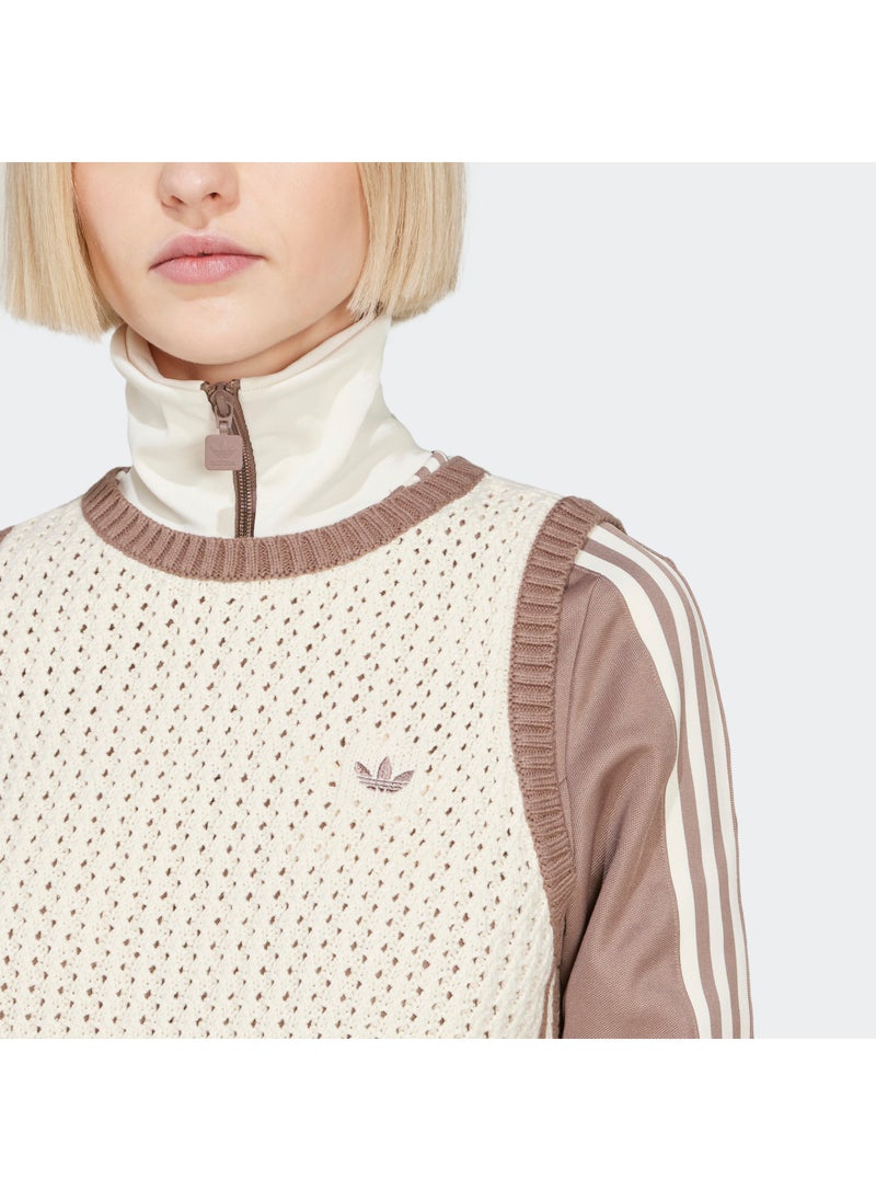 adidas Originals 3 Stripe Knitted Vest  - Image 4