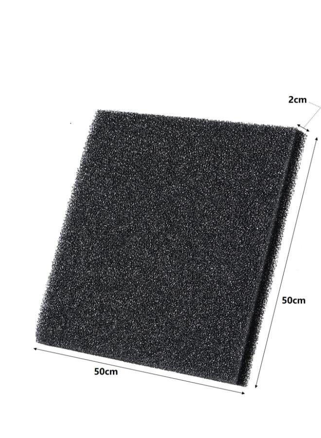 Aquarium Sponge Filter Bio Sponge Filter Mat Cut Fit Foam for Aquarium Fish Tank Open Cell Foam Sheet Filter Sponge Sponge 50x50x4cm - Image 3