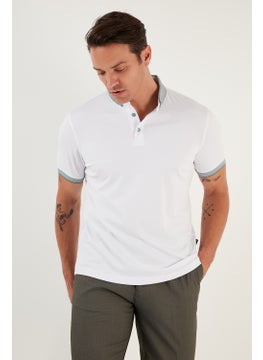Buratti Cotton Slim Fit Polo T Shirt Men's Polo T Shirt 646R4560  - Image 2
