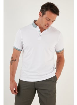 Buratti Cotton Slim Fit Polo T Shirt Men's Polo T Shirt 646R4560  - Image 4