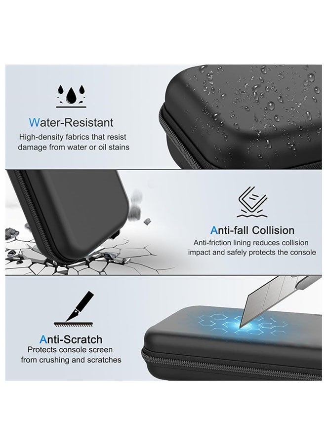 Switch 2 Carrying Case with 12 Game Card Slots, Hard Portable Travel Case Storage Bag Protective Pounch for 2025 Nintendo Switch 2 Console and Accessories, Black - Image 2