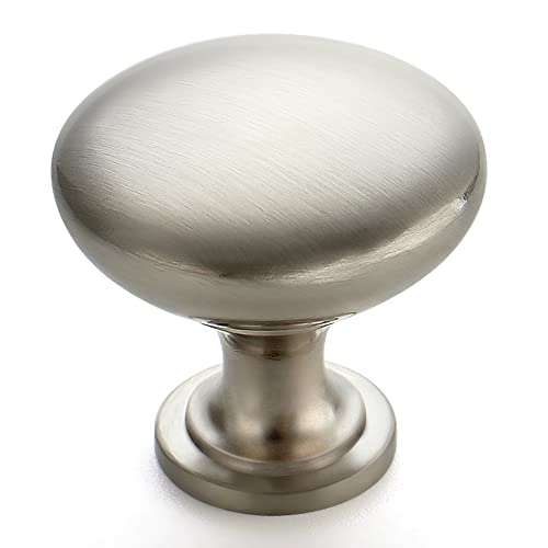 Ravinte 35 Pack Kitchen Cabinet Knobs - Satin Nickel Zinc Brushed Drawer Pulls - Door Handles for Dressers - Image 1