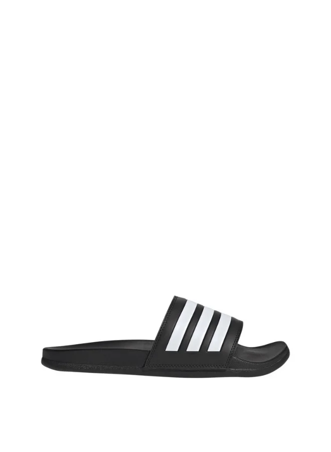 Adidas Adilette Comfort Black Sportswear Slides For Unisex 4