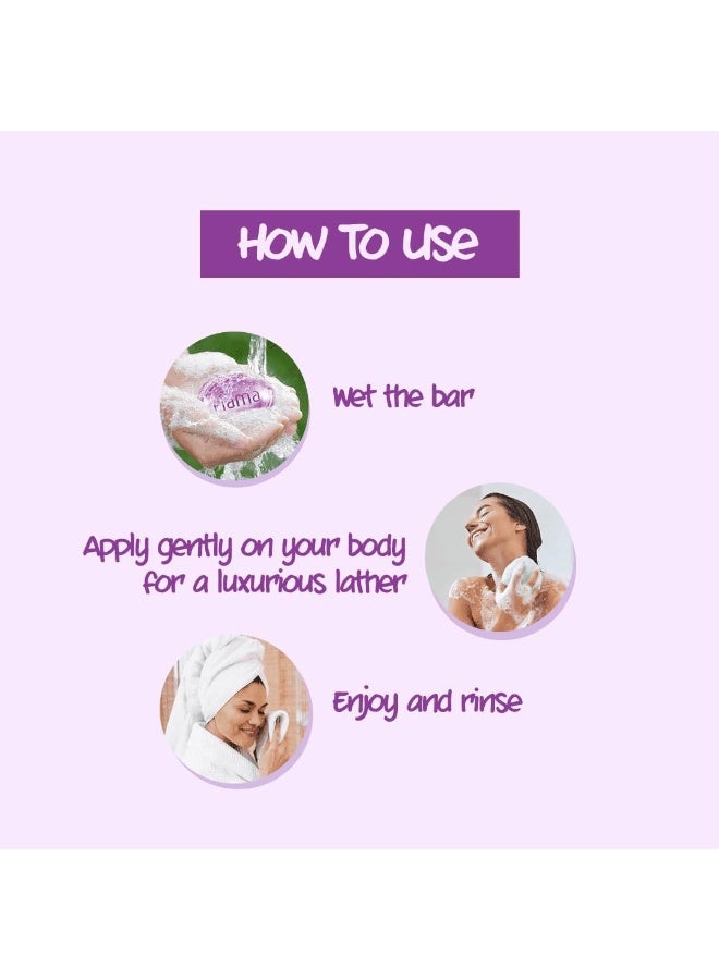 فياما صابون جل فياما برائحة الكشمش الأسود وعنب الدب، 1000 غرام (125 غرام، عبوة من 8 قطع)، لبشرة مشرقة ومتألقة، مع مرطبات للبشرة، مناسب لجميع أنواع البشرة، للنساء والرجال - Image 2