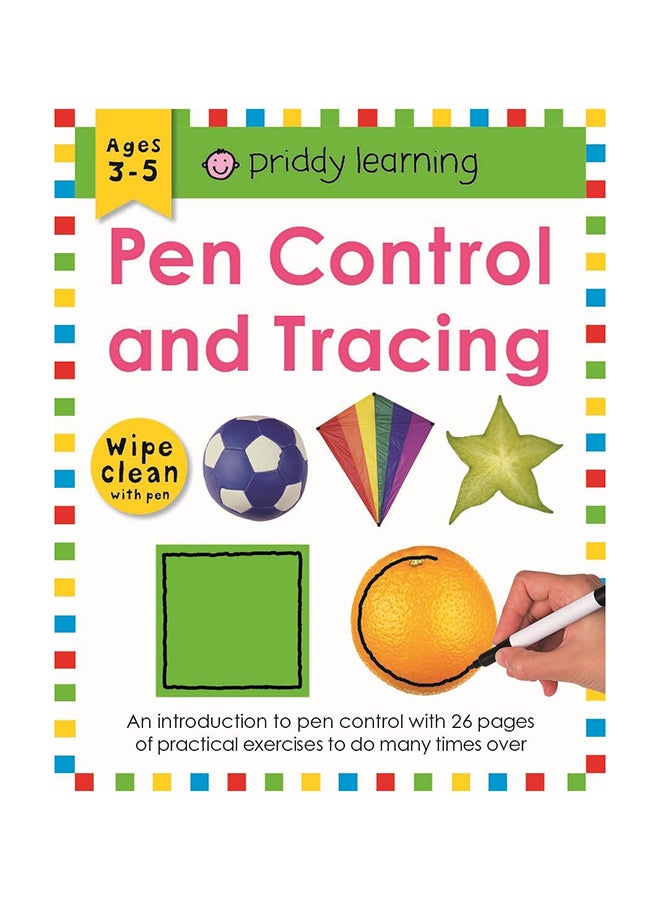 Wipe Clean Workbook Pen Control