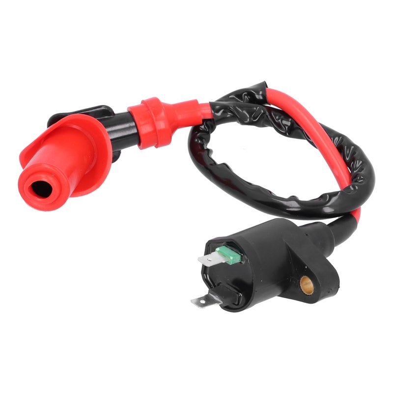 Ignition Coil 2 Wires Single Bolt Replacement For GY6 4 Stroke 50cc-150cc Chinese Scooter - Improve Combustion Efficiency Increase Ignition Energy - Reliable For Moped Scooter Accessory - Image 1
