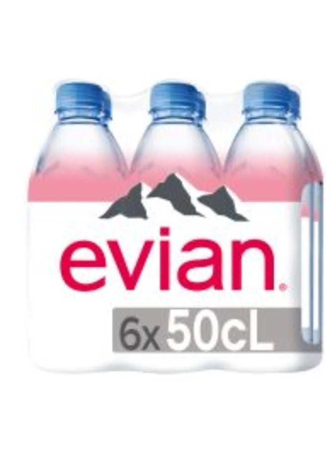 Evian EVIAN WATER 500 ML pack of 6  - Image 1