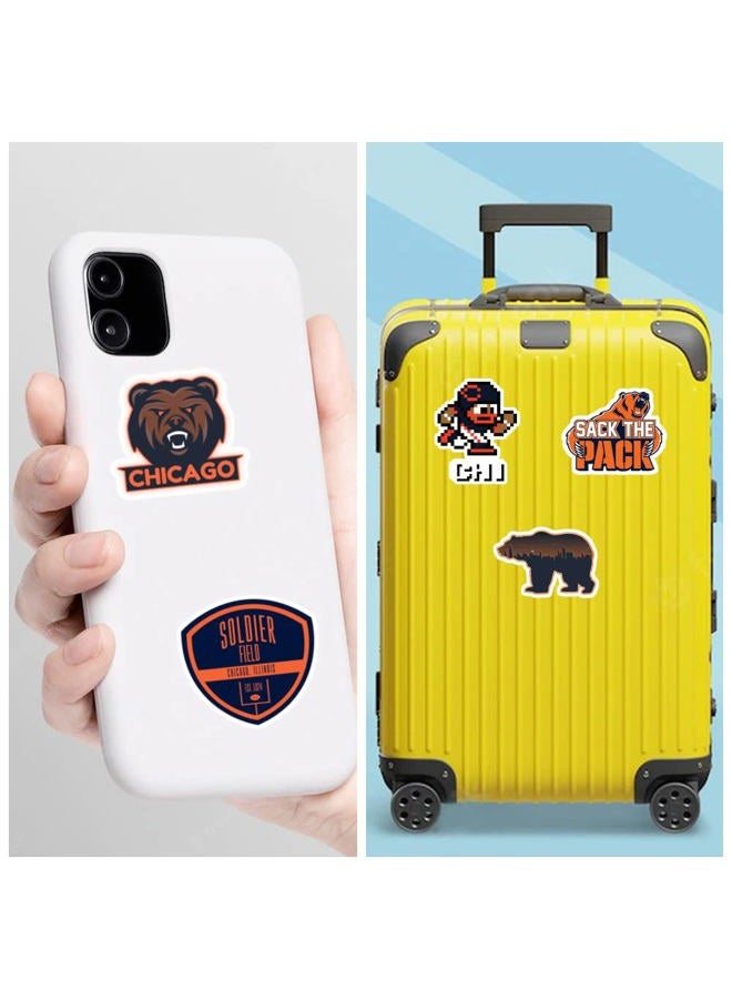 20 Pcs Stickers Packs Be Vinyl Chicagos Decal AestheticArz Colorful Sticker Waterproof for Water Bottle Computer Laptop Luggage Phone Car Skateboard Bumper - Image 3