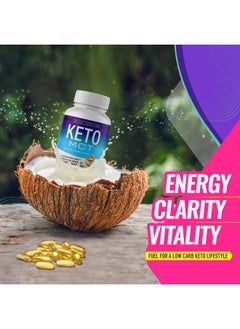 Toplux Keto Mct Oil Capsules Ketosis Diet 3000Mg Natural Pure Coconut Oil Extract Pills To Support Ketogenic Diet Source Of Energy Easy To Digest For Men Women 90 Softgels Supplement  - Image 5