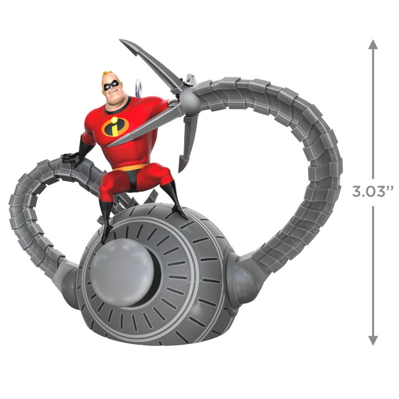 Hallmark Keepsake Hallmark Themsake Christmas Ornament 2024 Disney و Pixar The Incredibles 20th Anniversary تقاتل هدايا الشحوم لمحبي ديزني - Image 5