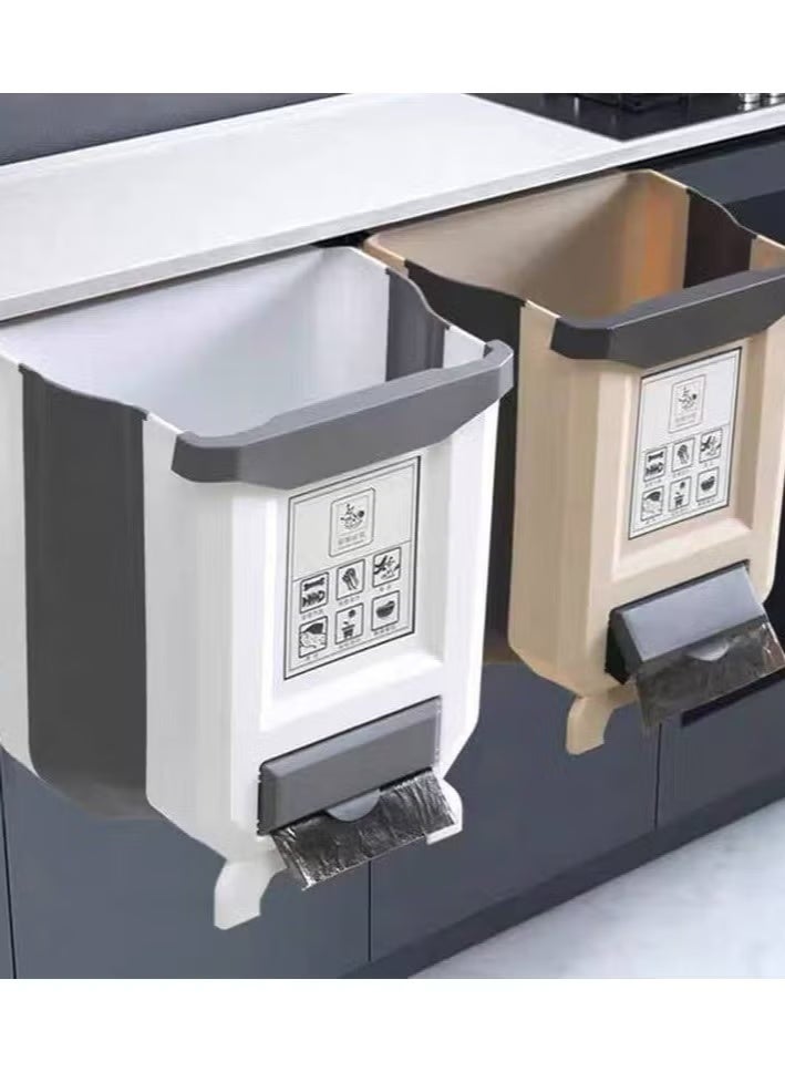 باسكت درفة قمامة سيليكون – منظم متحرك متعدد الاستخدامات - Image 2