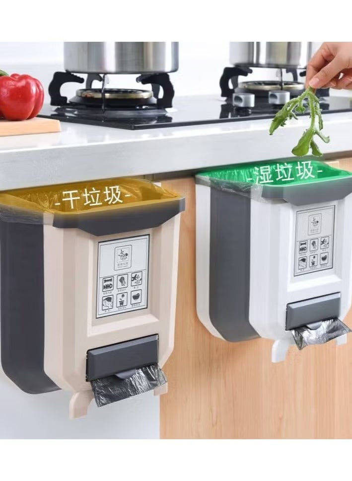 باسكت درفة قمامة سيليكون – منظم متحرك متعدد الاستخدامات - Image 4