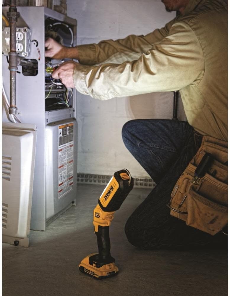 DEWALT DEWALT 20V MAX LED Work Light Rechargeable Flashlight Pivoting Head Bare Tool Only DCL050 - Image 3