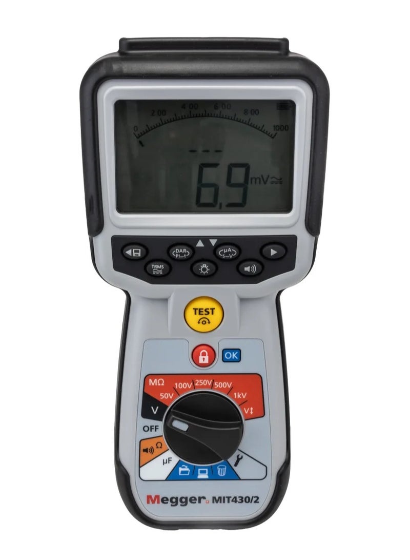Megger MIT430/2 Insulation and Continuity Tester with Bluetooth & Onboard Memory - Image 1