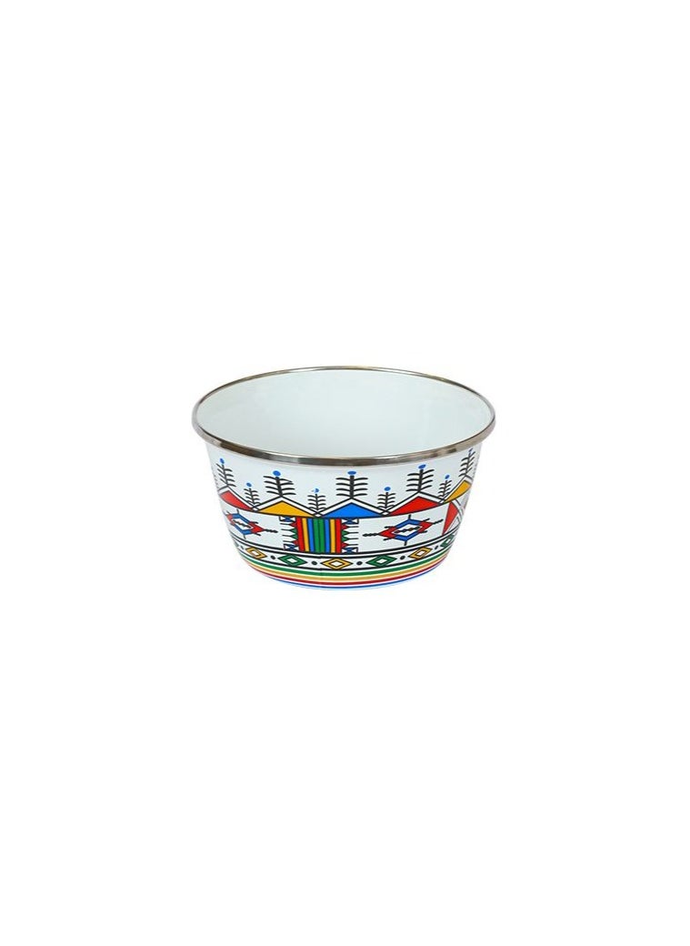 Alsaif home White cartilage bowl - 22 cm Saif Home 