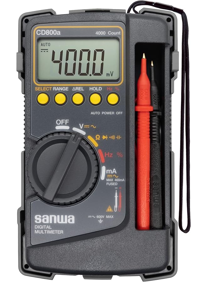 SANWA سانوا Cd800 - مقياس رقمي متعدد الاستخدامات - Image 1