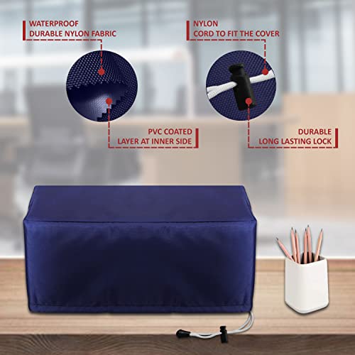 Cranique Dust Proof Nylon Printer Cover for Epson EcoTank All-In-One InkTank L3256 / L3251 / L3252 (Blue) - Image 2