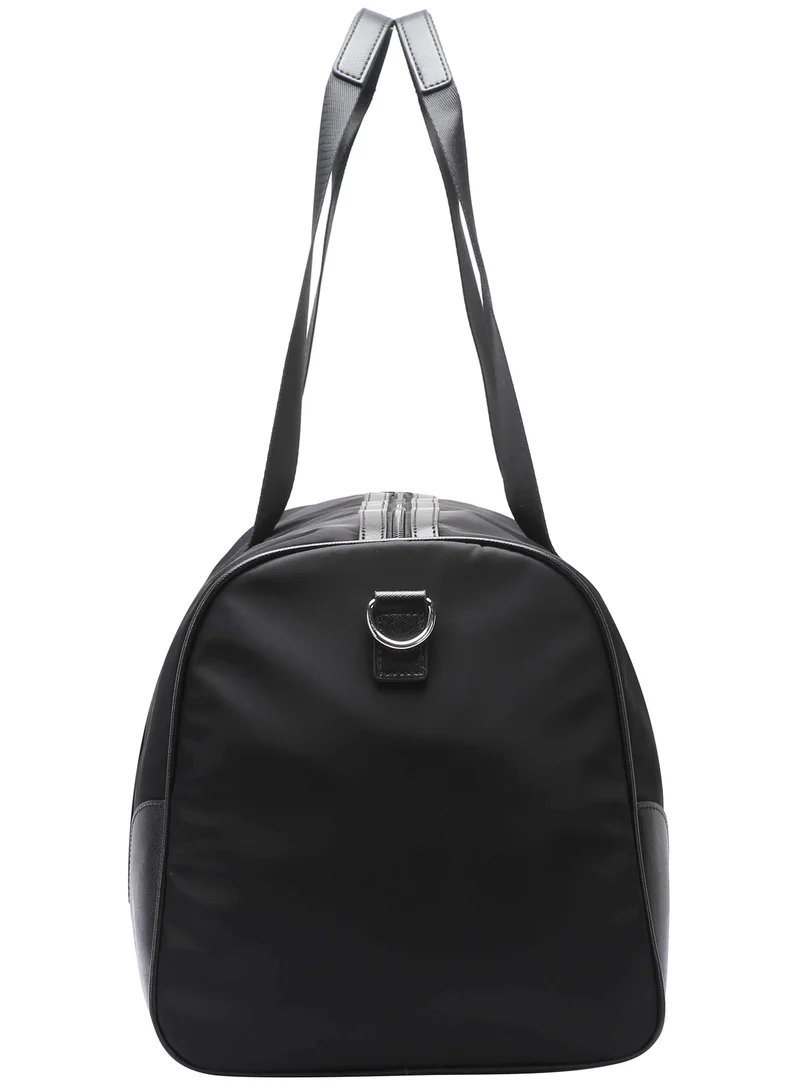 Bopai Unisex Premium Duffel Bag 30L Water Resistant Large Capacity Gym Bag with Multiple Compartment for Men and Women, BO-DF721, Black