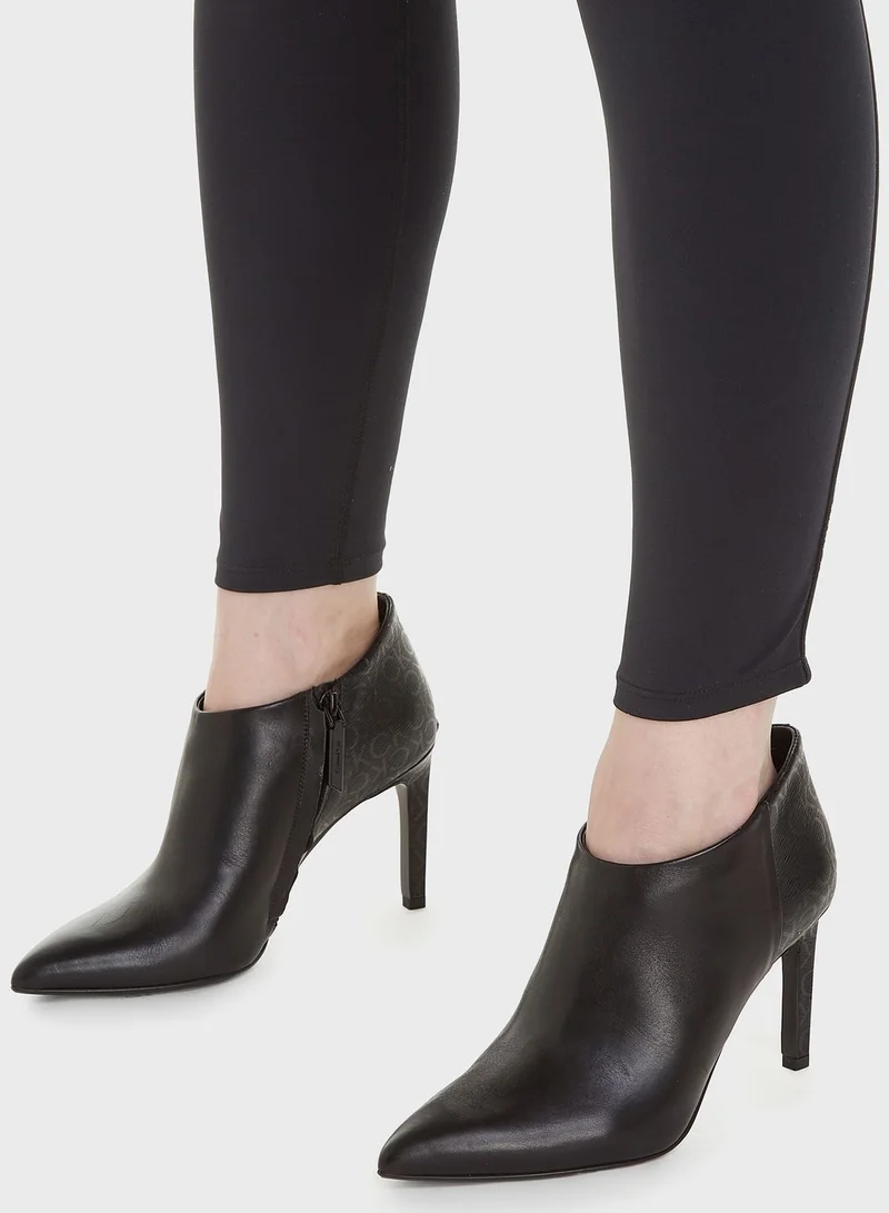 CALVIN KLEIN Essential Heeled Ankle Boots