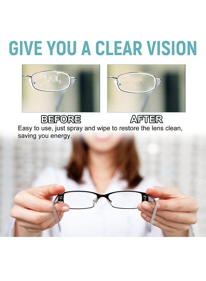 Jakehoe Lens Scratch Removal Spray, Eyeglass Lens Cleaning Spray For Eyeglasses, Mobile phones And Electronic Screens, Optical Surfaces, Even On Coated Surfaces, Safe Professional Grade Formula, 100ML - Image 5